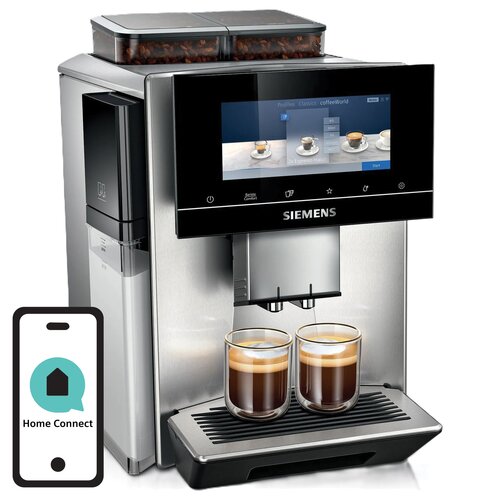 Ekspres SIEMENS TQ907RZ3 EQ900 Plus Srebrny (Cold Brew) sterowanie przez aplikacje HomeConnect