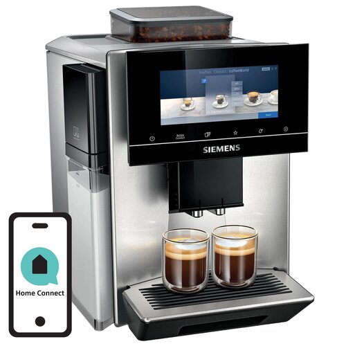 Ekspres SIEMENS TQ903RZ3 EQ900 Plus Srebrny (Cold Brew) sterowanie przez aplikacje HomeConnect