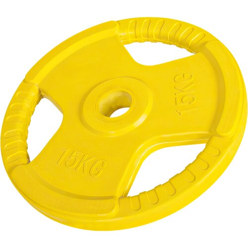 Obciążenie GORILLA SPORTS Grip 51 (15 kg) Żółty