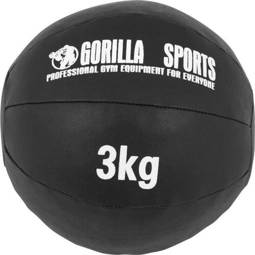 Piłka lekarska GORILLA SPORTS Crossfit (3 kg)
