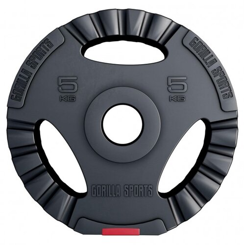 Obciążenie GORILLA SPORTS Olympia Grip (5 kg)