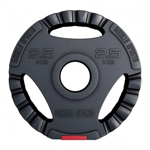 Obciążenie GORILLA SPORTS Olympia Grip (2.5 kg)