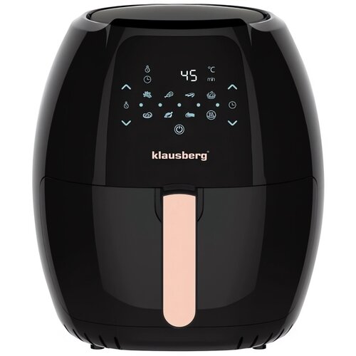 Frytkownica beztłuszczowa KLAUSBERG KB-7572 Air Fryer Czarny