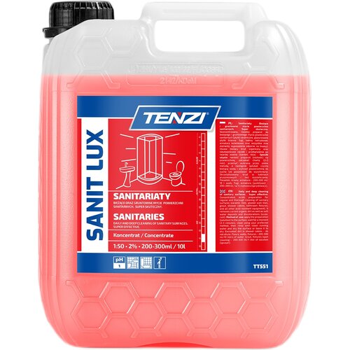 Płyn do czyszczenia powierzchni sanitarnych TENZI Sanit Lux 5000 ml