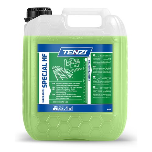 Płyn do czyszczenia posadzek  TENZI Super Green Specjal NF 5000 ml