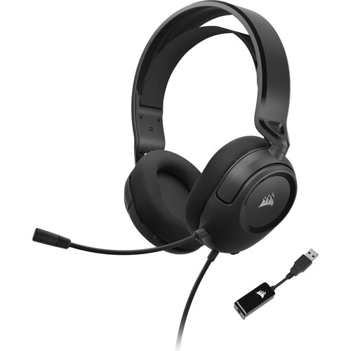 Słuchawki CORSAIR HS35 Surround v2 Nauszne, Dźwięk przestrzenny
