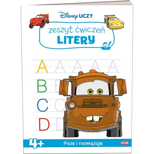 Disney uczy Litery Zeszyt ćwiczeń UDZ-9305