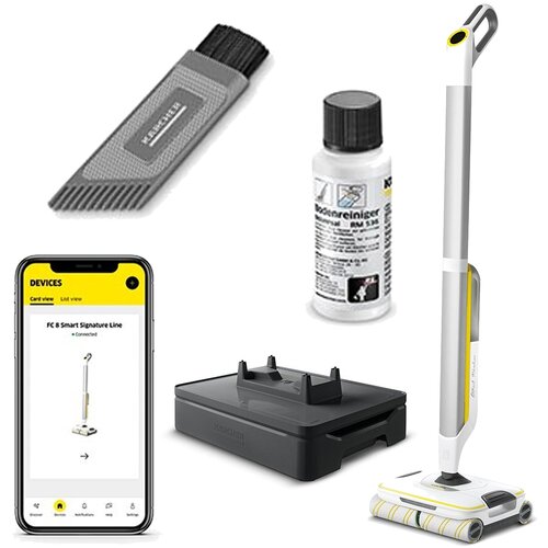 Mop elektryczny KARCHER FC 8 Smart Signature Line 1.055-711.0 (Bezprzewodowy) Ekskluzywna seria