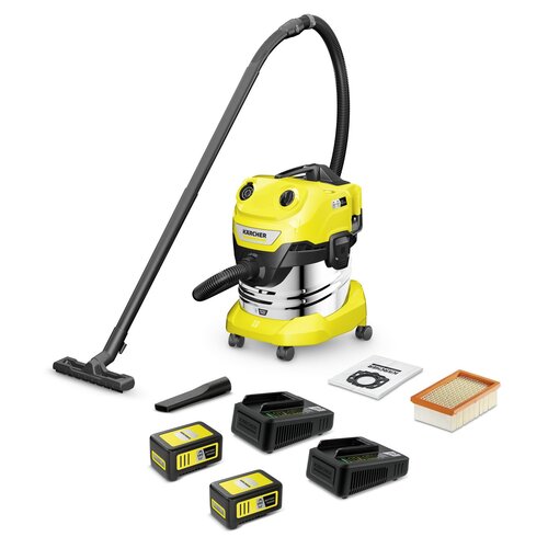 Odkurzacz KARCHER WD 4-18 S Dual Battery Set V-20/22 1.628-626.0