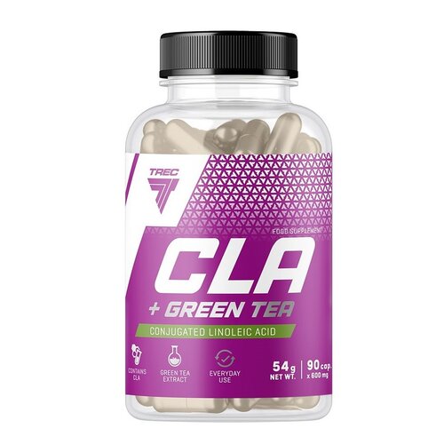 Spalacz tłuszczu TREC NUTRITION CLA + Green Tea (90 kapsułek)