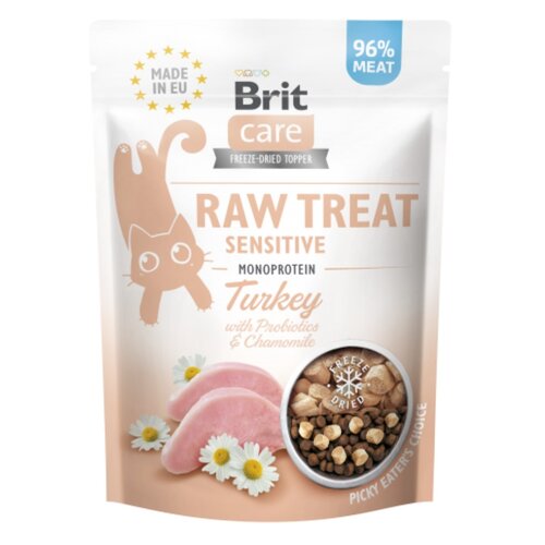 Przysmak dla kota BRIT Raw Treat Cat Sensitive Indyk 40 g