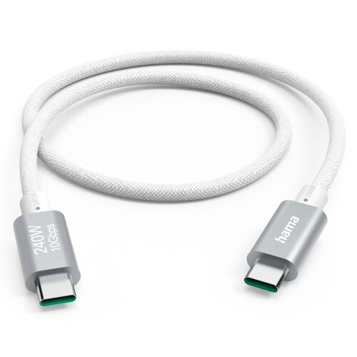USB Typ-C - USB Typ-C HAMA 201724 240W 1.5 m Biały