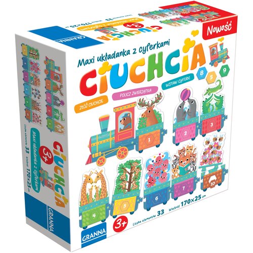 Puzzle GRANNA Maxi Ciuchcia (33 elementy)