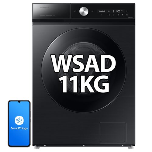 Pralka SAMSUNG BESPOKE AI WW11DB8B95GB QuickDrive 11kg 1400 obr Autodozowanie StayClean