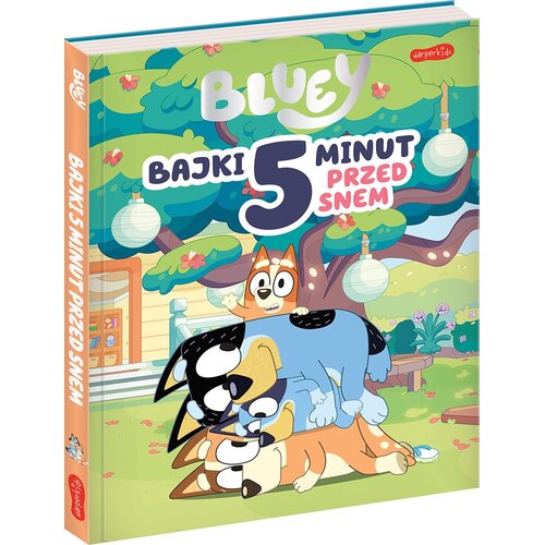 Książka Bajki 5 minut przed snem Bluey (twarda okładka)