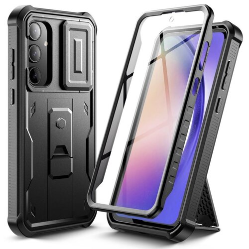 Etui TECH-PROTECT Kevlar Cam+ do Samsung Galaxy A55 5G Czarny