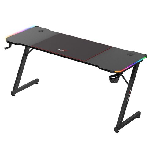 Biurko gamingowe HUZARO Hero 4.8 RGB Czarny