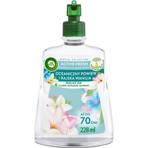 Wkład do odświeżacza powietrza AIR WICK Oceaniczny Powiew i Rajska Wanilia 228 ml