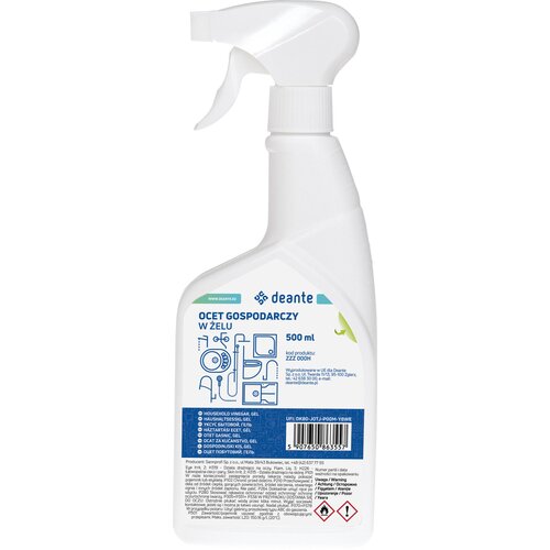 Ocet gospodarczy DEANTE w żelu 14% 500 ml