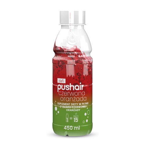 Syrop do saturatorów DAFI Pushair Czerwona Oranżada 450 ml