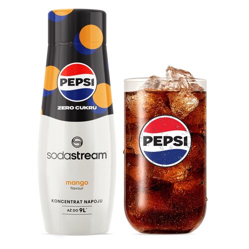 Syrop SODASTREAM Pepsi Max Zero Mango 440 ml bez cukru