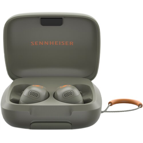 Słuchawki dokanałowe SENNHEISER Momentum sport ANC Wodoodporne Oliwkowy