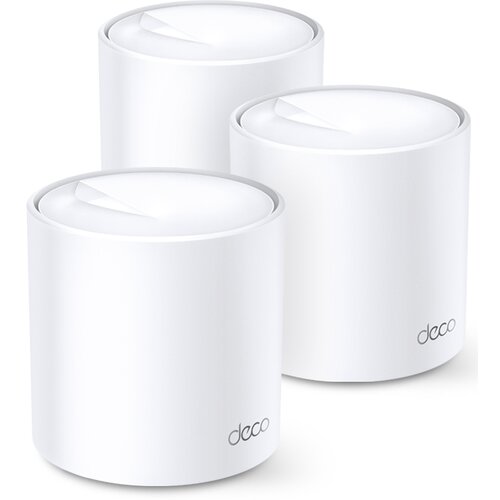 Router TP-LINK Deco X60 AX5400 2.4 / 5 GHz (DualBand), Wi-Fi Mesh (3 szt.)