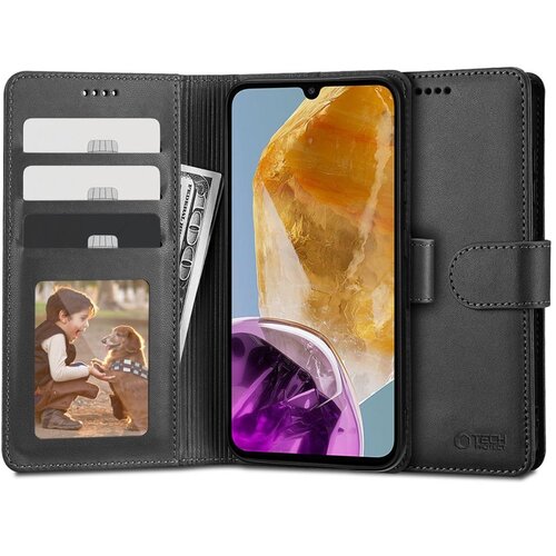 Etui TECH-PROTECT Wallet do Samsung Galaxy M15 5G BLACK