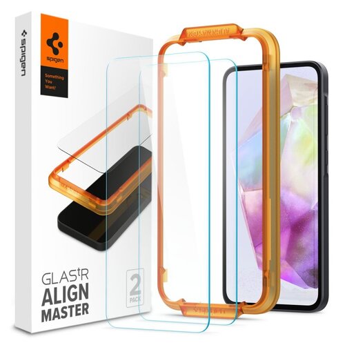 Szkło hartowane SPIGEN Alm Glas.Tr do Samsung Galaxy A35 5G (2szt.)