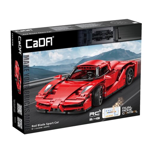 Klocki konstrukcyjne CADA Red Blade Sport Car Zdalne sterowanie C51304W