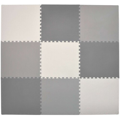 Mata piankowa HUMBI Puzzle 180 x 180 x 1 cm 3439 (9 elementów) Wielokolorowy