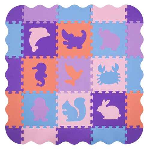 Mata edukacyjna HUMBI Puzzle 120 x 120 x 1 cm 3435