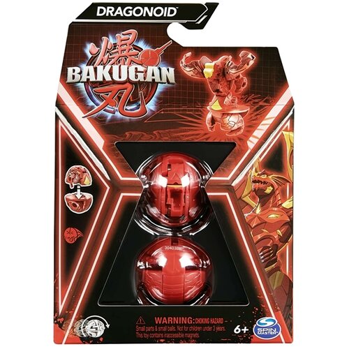 Fgurka SPIN MASTER Bakugan Dragonoid Czerwona figurka bitewna transformująca