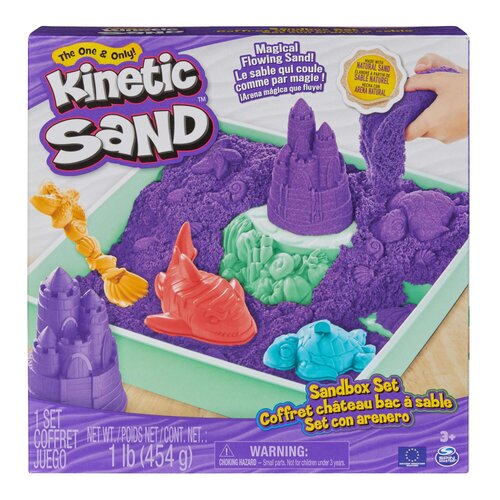 Piasek kinetyczny SPIN MASTER Kinetic Sand Zamek 6067477 (1 zestaw)