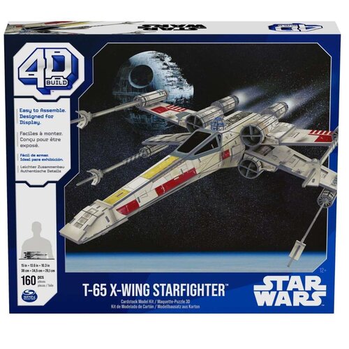 Puzzle 3D SPIN MASTER Build Star Wars X-Wing Starfighter (160 elementów)