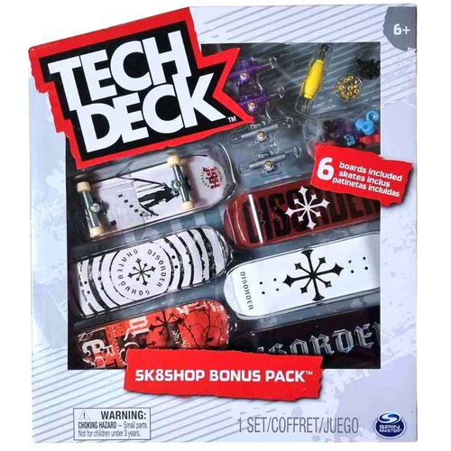 Zestaw do fingerboard SPIN MASTER Tech Deck Sk8Shop Bonus Pack Disorder