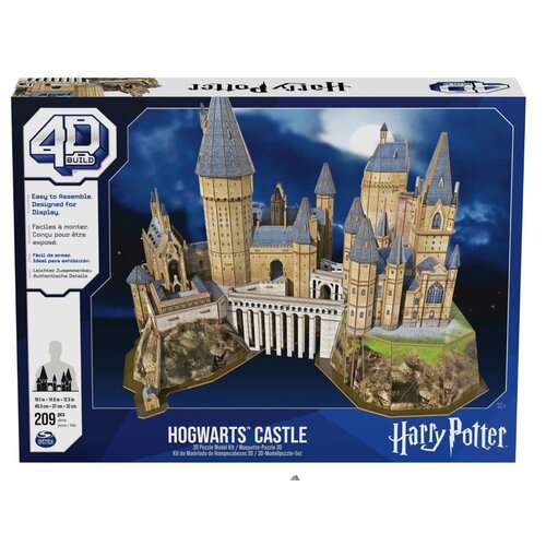 Puzzle 3D SPIN MASTER Build Harry Potter Hogwarts Zamek (209 elementów)