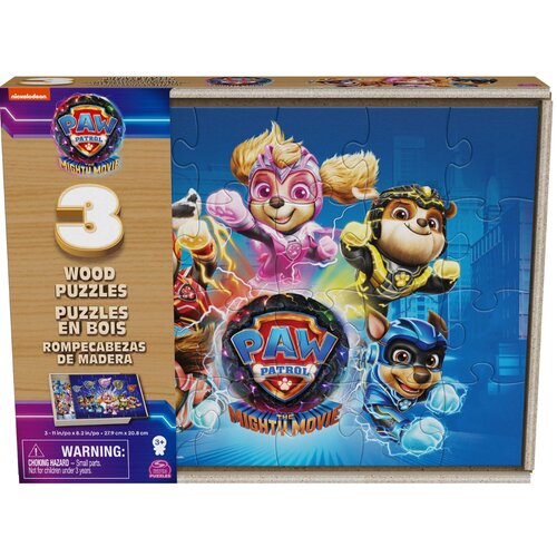Puzzle SPIN MASTER Psi Patrol The Mighty Movie (72 elementy)