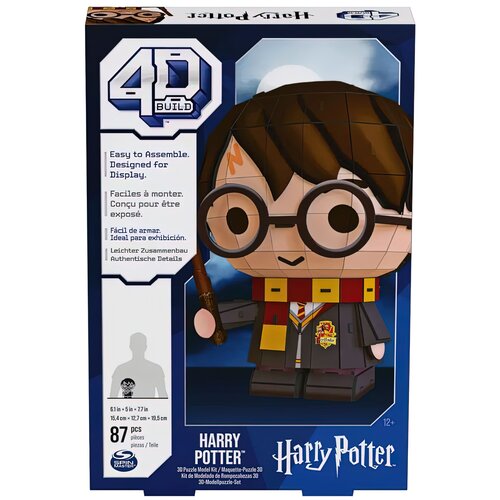 Puzzle 3D SPIN MASTER Build Harry Potter (87 elementów)