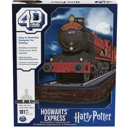 Puzzle 3D SPIN MASTER Build Harry Potter Hogwarts Express (181 elementów)