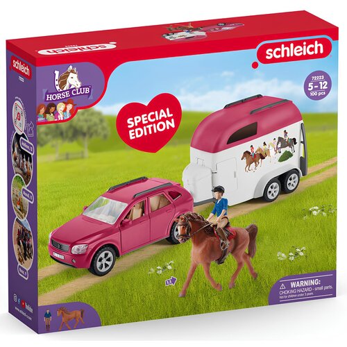 Zestaw figurek Samochód z przyczepą podstawowy SCHLEICH 72223