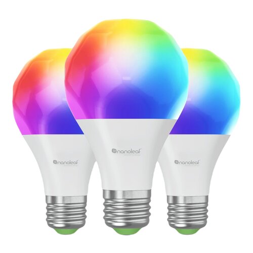 Inteligentna żarówka LED NANOLEAF Essentials Smart Bulbs Matter 9W E27 Wi-Fi Bluetooth (3 szt.)