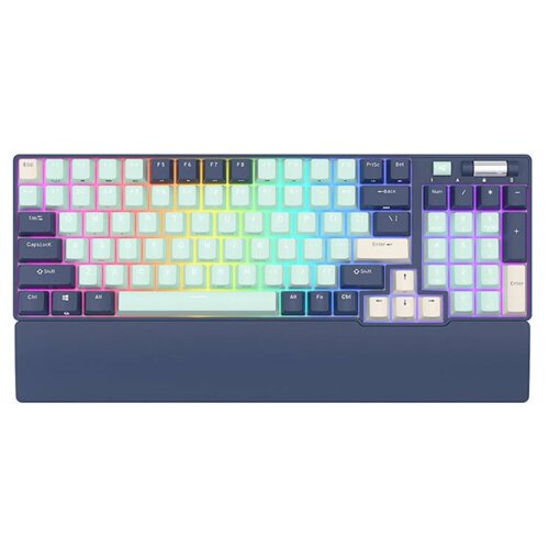 Klawiatura ROYAL KLUDGE RK96 RGB Hot Swap Forest Blue Brown Switch