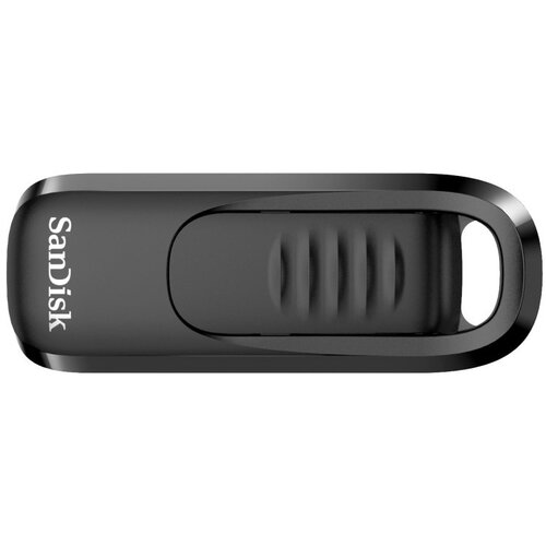 Pendrive SANDISK Ultra Slider 64GB, USB-C, Odczyt 300 Mb/s, Zapis 300 Mb/s Czarny
