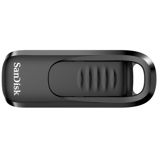 Pendrive SANDISK Ultra Slider 128GB, USB-C, Odczyt 400 Mb/s Czarny