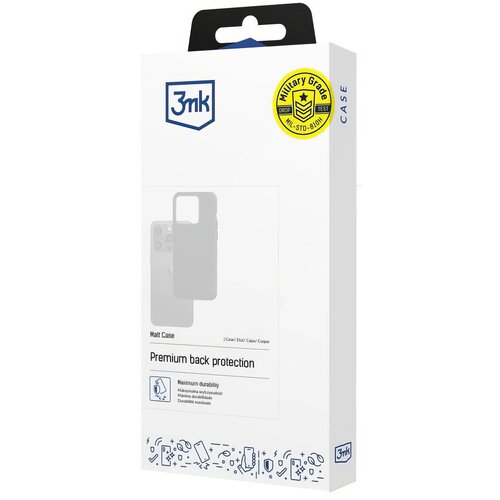 Etui 3MK Matt Case do Honor X8B Czarny