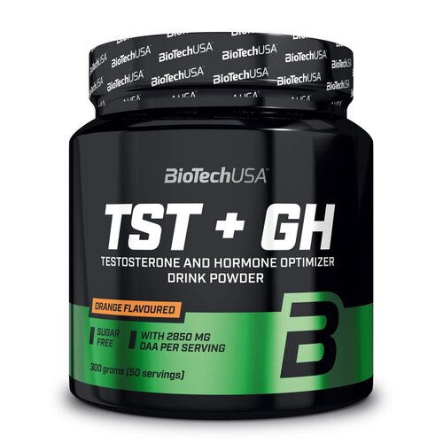 Booster testosteronu BIOTECH TST + GH Pomarańczowy (300 g)