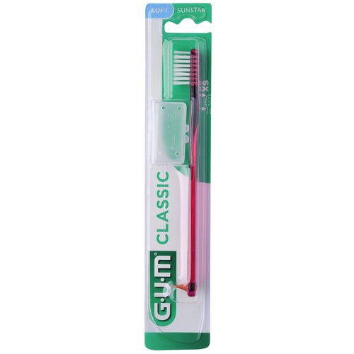 Szczoteczka do zębów SUNSTAR GUM Classic 407 Czerwony