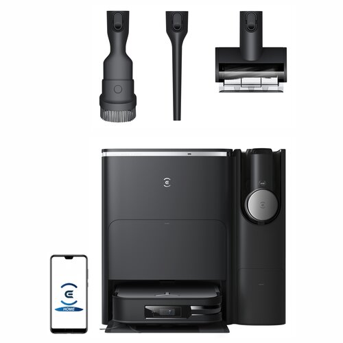 Robot sprzątający ECOVACS Deebot X2 Combo Czarno- srebrny