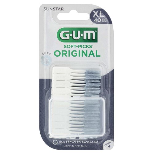 Szczoteczka międzyzębowa SUNSTAR GUM Soft-Picks Original XL (40 sztuk)